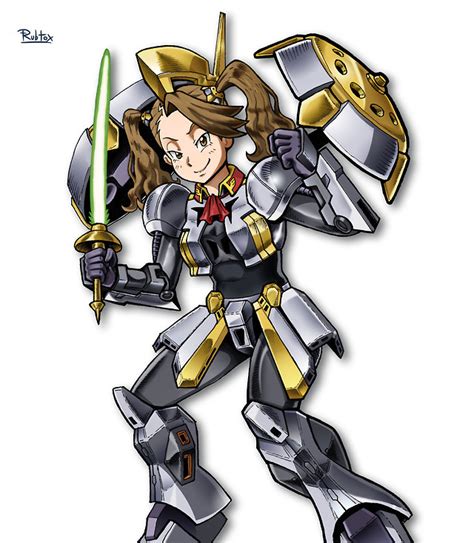 Rubtox Art — Kaoruko Sazaki From Gundam Build Fighters Try