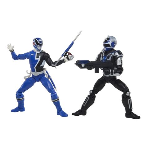Hasbro Power Rangers Spd B Squad Vs A Squad Blue Ranger Lightning