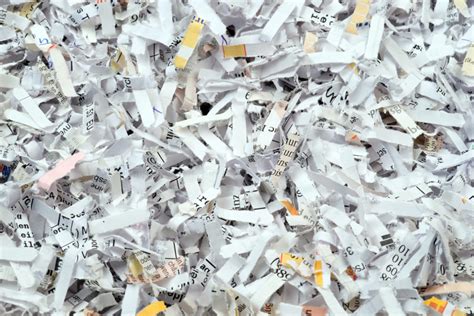 Closeup Of Shredded Paper Documents Beautiful Home Interiors
