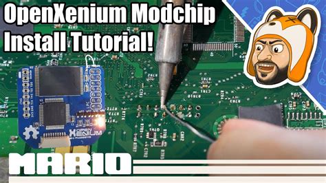 How To Install An Openxenium Modchip For The Original Xbox Youtube