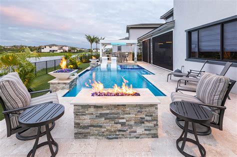 Fire Pits And Other Fire Features For Pools And Decks