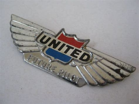 United Airlines Pilot Badge