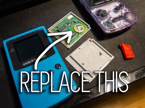 Gameboy Cartridge Battery Replacement - Hackster.io