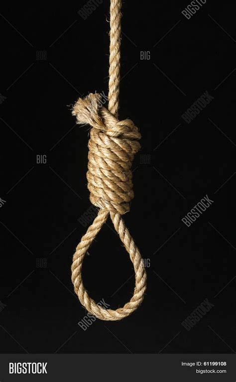 Rope Tied Noose Knot Image And Photo Free Trial Bigstock