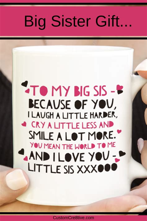 We did not find results for: Sister Coffee Mug - Unique Big Sister Gift Idea - Older ...