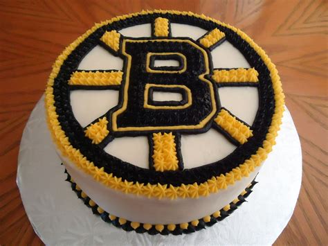 Boston Bruins Cake — Hockey Hockey Birthday Cake Hockey Cakes Cake