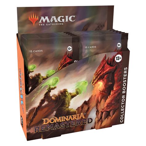 Magic The Gathering Dominaria Remastered Collector Booster Box