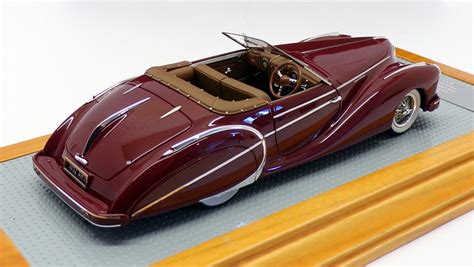 1949 Delahaye 135ms Roadster Saoutchik In 143 Scale By Ilario By Unkown