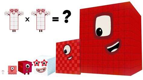 Numberblocks Multiply By 10 Until We Reach 1 Million Youtube