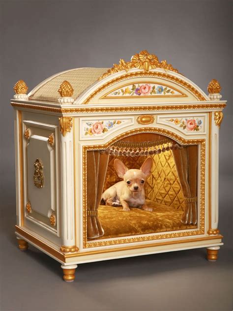 This item ships for free! ️ ༻⚜༺ Handmade Luxury Designer Dog Beds For Small Dogs ...