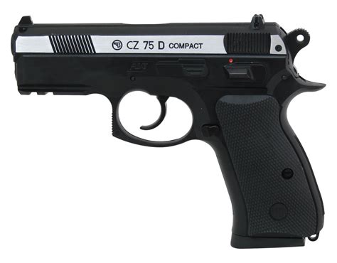 Zbrane Na Co2 Vzduchová Pištoľ Cz 75 D Co2 Compact Bicolor Plynové