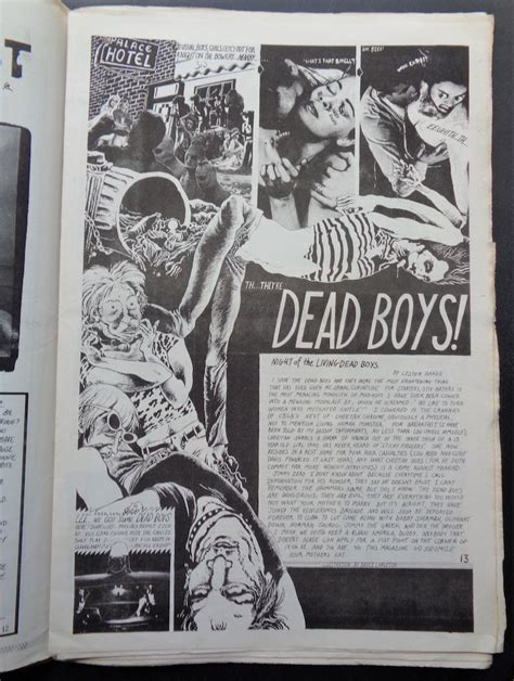 punk magazine newspaper vol 1 no 11 oct nov 1977 etsy