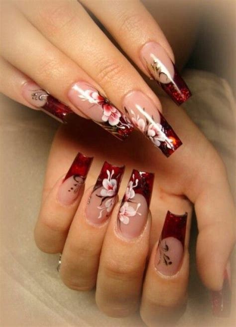 Elegant Asian Inspired Nail Art Asian Nails Nail Designs Nail Art