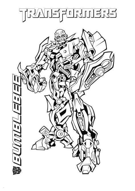 Optimus prime pictures to color. Step By Step To Color Bumblebee Transformer Coloring Page ...