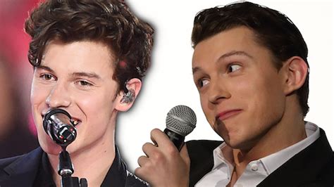 Shawn Mendes May Have Hinted Making Love Songs About Camila Cabello Plus Tom Holland May Have