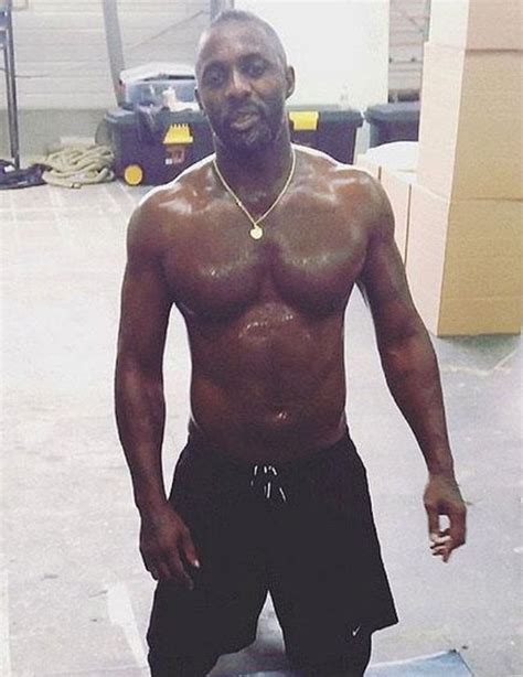 Idris Elba After A Workout Ladyboners