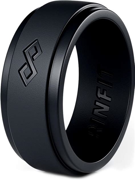 Rinfit Silicone Rings For Men Mens Silicone Wedding Band