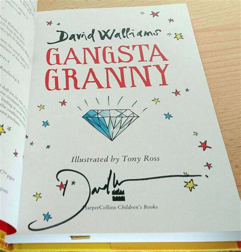 Gangsta Granny Special Colour 10th Anniversary Edition Signed 1st