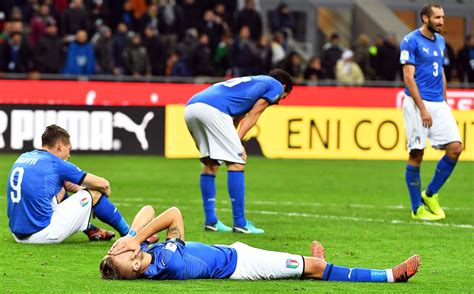 Italy Falls To Sweden Will Miss 2018 World Cup In Russia The