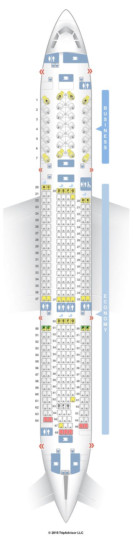 Seatguru Seat Map Srilankan Airlines Airbus A330 300 333