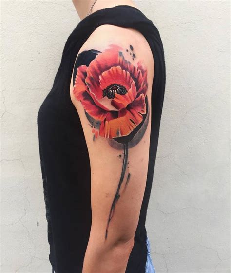 60 Beautiful Poppy Tattoo Designs And Meanings Page 2 Of