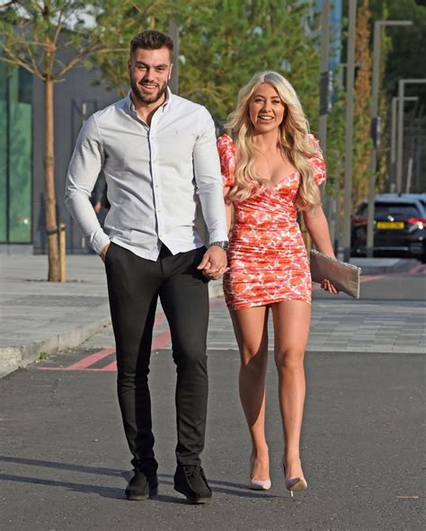 Paige Turley And Finn Tapp Are Pictured On A Date Night In Manchester 54