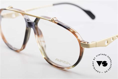 Glasses Alpina Tff461 90s Designer Eyeglasses Men