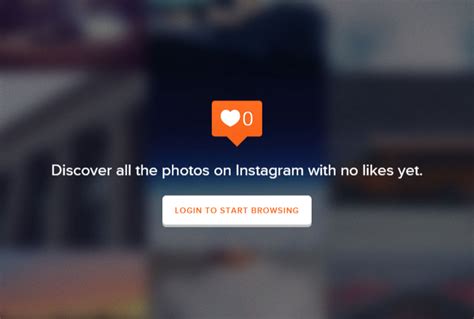 No Likes Yet A Site That Showcases Instagram Photos With No Likes Yet