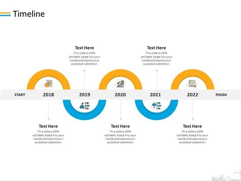 Timeline 2018 To 2022 M2096 Ppt Powerpoint Presentation Infographics