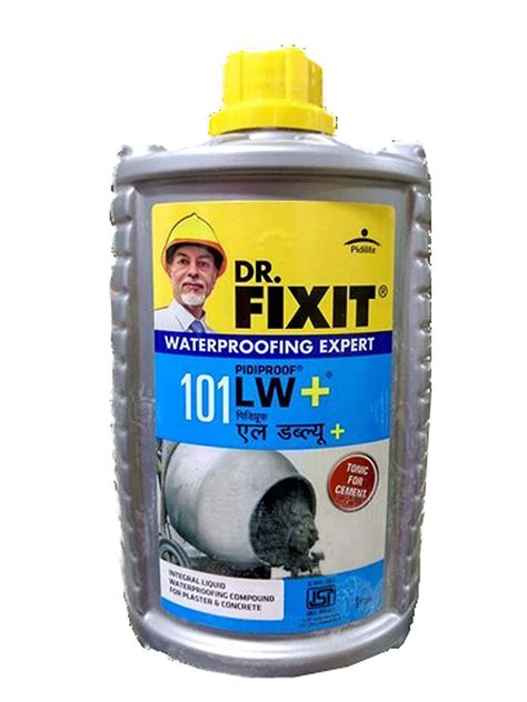 K G N Dr Fixit Pidiproof Lw Integral L Liquid Waterproofing Compound For Concrete And