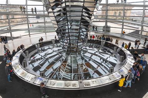 Reichstag Dome Berlin Germany Editorial Stock Image Image Of