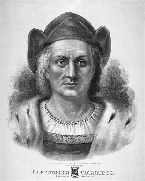 Christopher Columbus 1451 1506 Painting By Granger