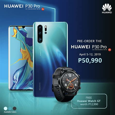 Huawei p30 pro is a smartphone of huawei. Huawei announces P30, P30 PH price and pre-order freebies ...