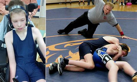 Touching Video Shows Moment Middle School Wrestler Lets Boy With Cerebral Palsy Win His First