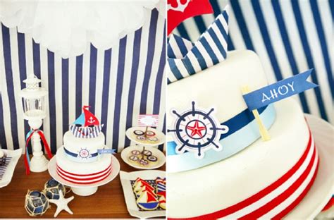 Whether it's for anniversaries, graduations, birthdays or holiday celebrations, parties are an integral part of a rich, full life. A Preppy Nautical Birthday Party Deserts Table - Party ...