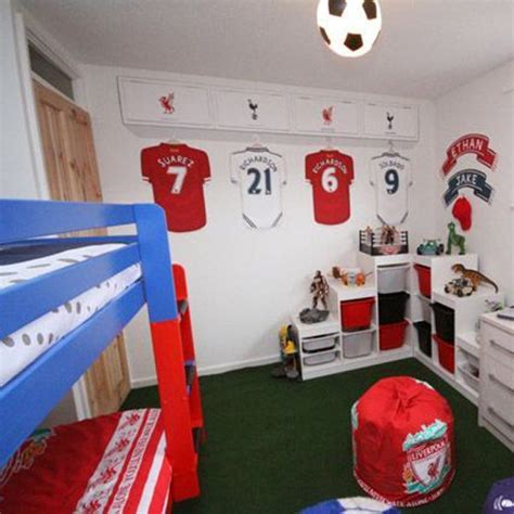 Maybe you would like to learn more about one of these? 35 Coolest Soccer Themed Bedroom Ideas For Boys | | Soccer ...