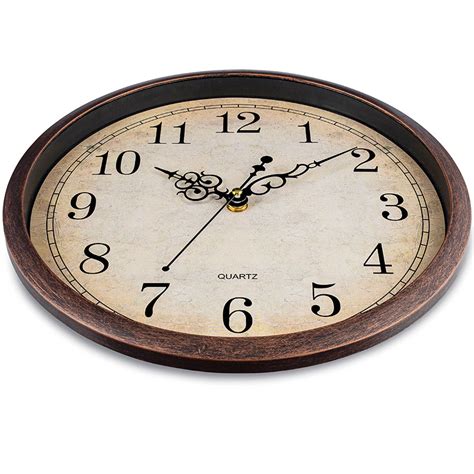 12 Inch Vintage Wall Clock Bernhard Products
