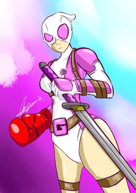 Fanart Marvel Gwenpool By Mantarwolf On Deviantart