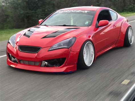 The remake hyundai genesis coupe wide body kit is a premium aftermarket body upgrade. 2010 Hyundai Genesis Coupe Wide Body Kit - Sport Cars Modifite