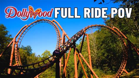 Tennessee Tornado Roller Coaster At Dollywood Full Ride Pov Youtube