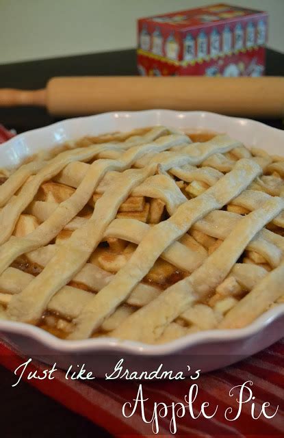 Nothing beats the taste of grandma's old fashioned apple pie with an amazingly flaky crust and delicious apple cinnamon filling. Just Like Grandma's Apple Pie Recipe - The Domestic Geek Blog