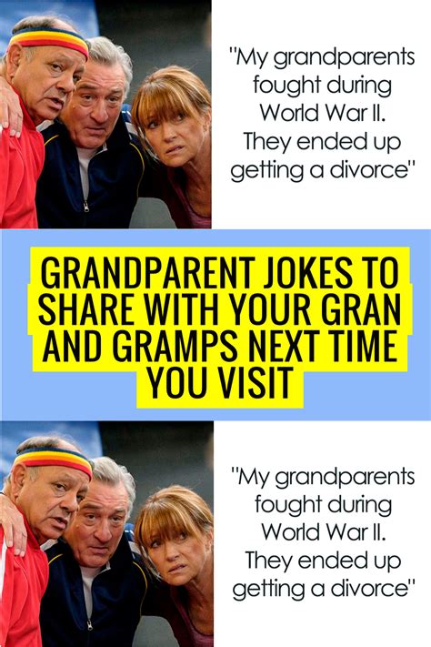 Grandparent Jokes To Share With Your Gran And Gramps Next Time You
