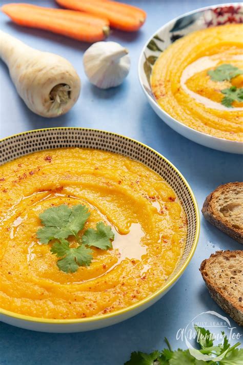 Healthy Slow Cooker Carrot And Parsnip Soup Recipe A Mummy Too