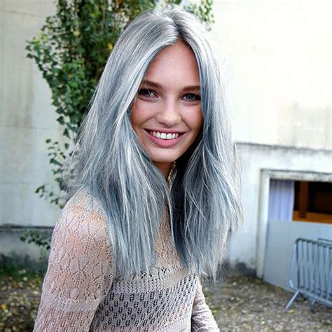 Quelle Coloration Sur Cheveux Gris