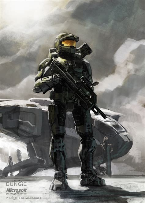Halo Concept Art By Isaac Hannaford 70 Escape The Level