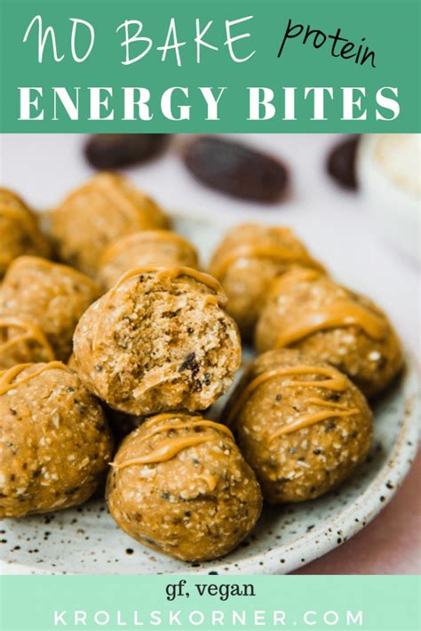 No Bake Protein Energy Balls Recipe Protein Energy Bites Recipes