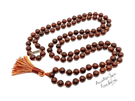 54 1 rosewood mala beads necklace genuine 12 mm rosewood mala rosary wooden red half mala