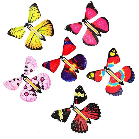 Buy Funblast Flying Butterfly Toy Magic Wind Up Butterflies Toys