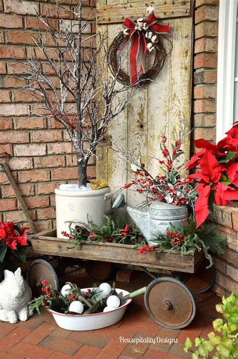 Diy Rustic Outdoor Christmas Decorations Get Inspired
