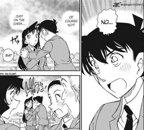 Detective Conan File 1005 Ran Shinichi Kiss Detektiv Conan Conan Kaito